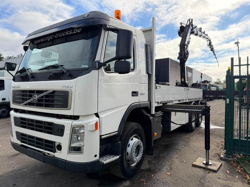 Volvo FM 300 6x4 + (25.8m!) PRITSCHE + KRAN HIAB 245 E-5 + JIB 65 X-3 + 2 ME - *228.000km* - MANUAL - A/C - EURO 3 - BELGIAN TRUCK - شاحنات مسطحة, شاحنة كرين: صور 3 Volvo FM 300 6x4 + (25.8m!) PRITSCHE + KRAN HIAB 245 E-5 + JIB 65 X-3 + 2 ME - *228.000km* - MANUAL - A/C - EURO 3 - BELGIAN TRUCK - شاحنات مسطحة, شاحنة كرين: صور 3