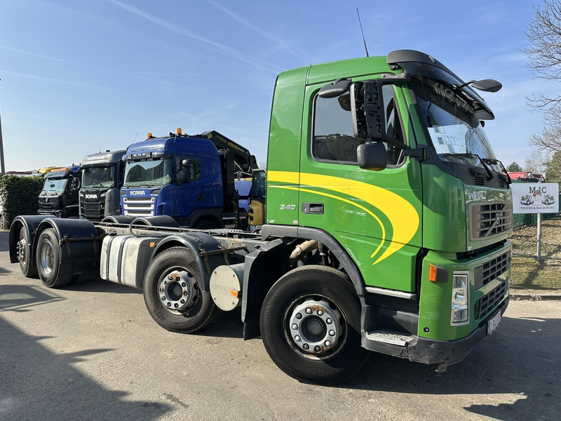 Volvo FM 340 8x2 CHASSIS (7m35) - LIFT+STEERING AXLE - MANUAL GEARBOX - EURO 3 - TÜV 05/2025 - BE TRUCK - الشاسيه شاحنة: صور 1 Volvo FM 340 8x2 CHASSIS (7m35) - LIFT+STEERING AXLE - MANUAL GEARBOX - EURO 3 - TÜV 05/2025 - BE TRUCK - الشاسيه شاحنة: صور 1
