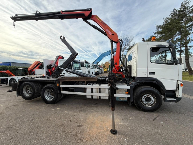 Volvo FM 400 6x2 HOOKLIFT + CRANE PALFINGER PK 15500 B (2x) - 5/6 F - MANUAL - EURO 4 - BE TRUCK - شاحنة ذات الخطاف, شاحنة كرين: صور 5 Volvo FM 400 6x2 HOOKLIFT + CRANE PALFINGER PK 15500 B (2x) - 5/6 F - MANUAL - EURO 4 - BE TRUCK - شاحنة ذات الخطاف, شاحنة كرين: صور 5
