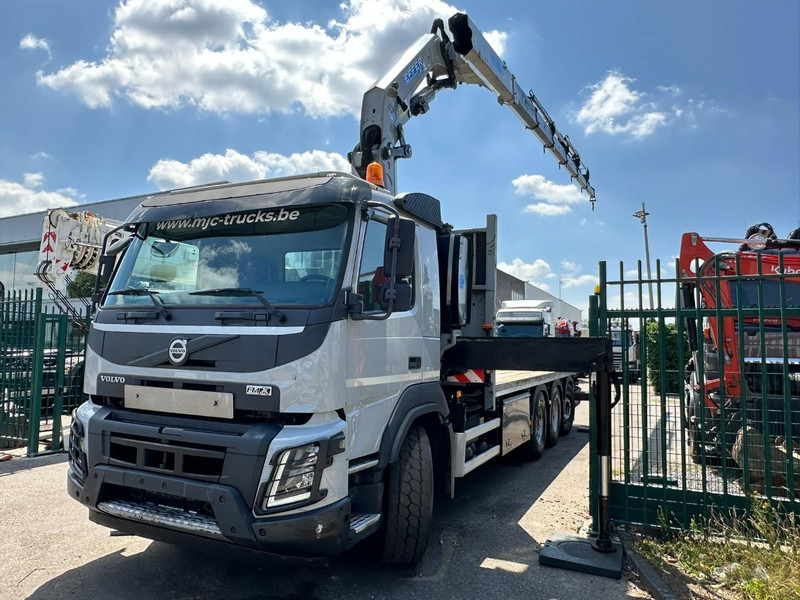 Volvo FMX 330 8x4 TRIDEM PRITSCHE + KRAN EFFER 265 / 6S - PLATFORM 7m50 - EURO 6 - RADIO - *473.000km* - TÜV 05/2026 - BE TRUCK - شاحنات مسطحة, شاحنة كرين: صور 5 Volvo FMX 330 8x4 TRIDEM PRITSCHE + KRAN EFFER 265 / 6S - PLATFORM 7m50 - EURO 6 - RADIO - *473.000km* - TÜV 05/2026 - BE TRUCK - شاحنات مسطحة, شاحنة كرين: صور 5