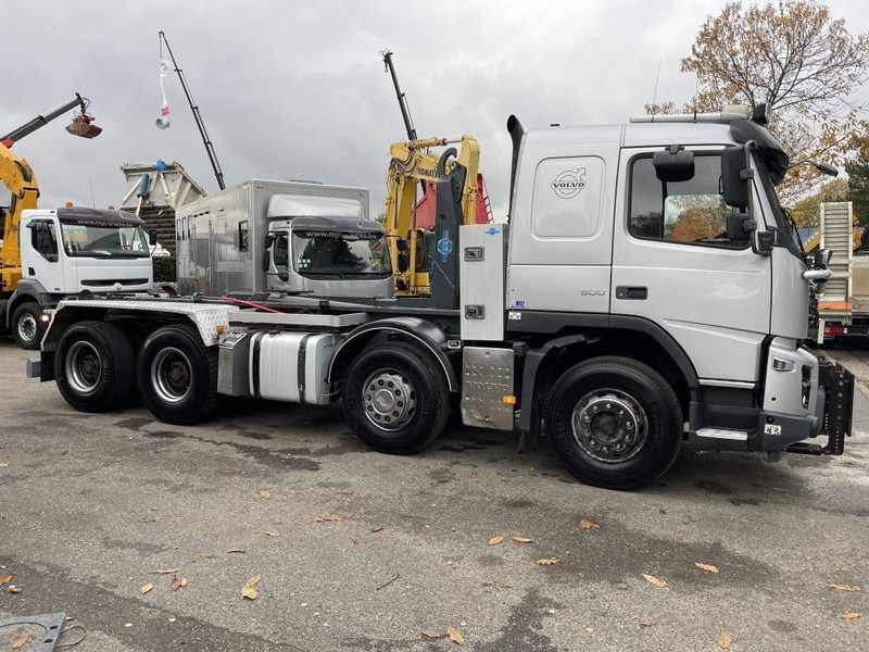 شاحنة ذات الخطاف Volvo FMX 500 8x4 RETARDER - HAAKSYSTEEM / HOOKSYSTEM / ROLL-OFF / ABROLLKIPPER / GANCHO - 369.000km - HUB REDUCTION: صور 17