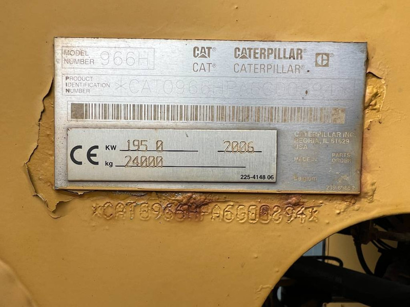 اللودر بعجل Cat 966H - Full Steering: صور 18