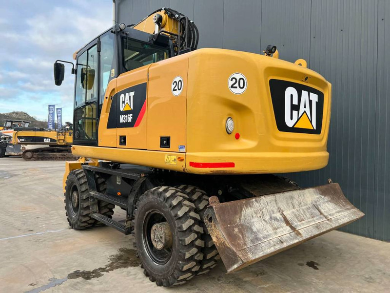 Cat M316F - حفارة على عجلات: صور 2 Cat M316F - حفارة على عجلات: صور 2
