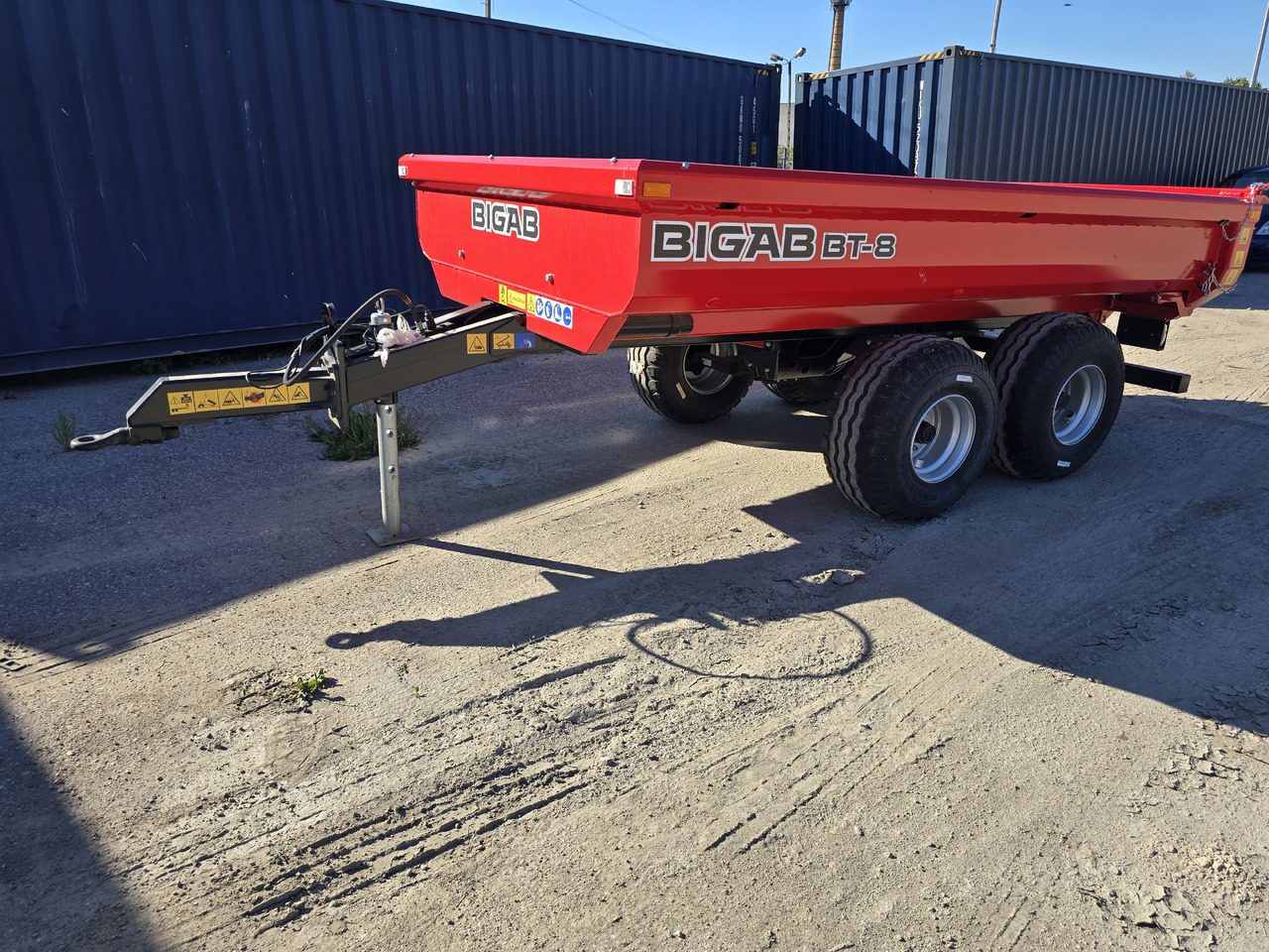 BIGAB BT-8 HARDOX - قلابة مقطورة الزراعية: صور 1 BIGAB BT-8 HARDOX - قلابة مقطورة الزراعية: صور 1