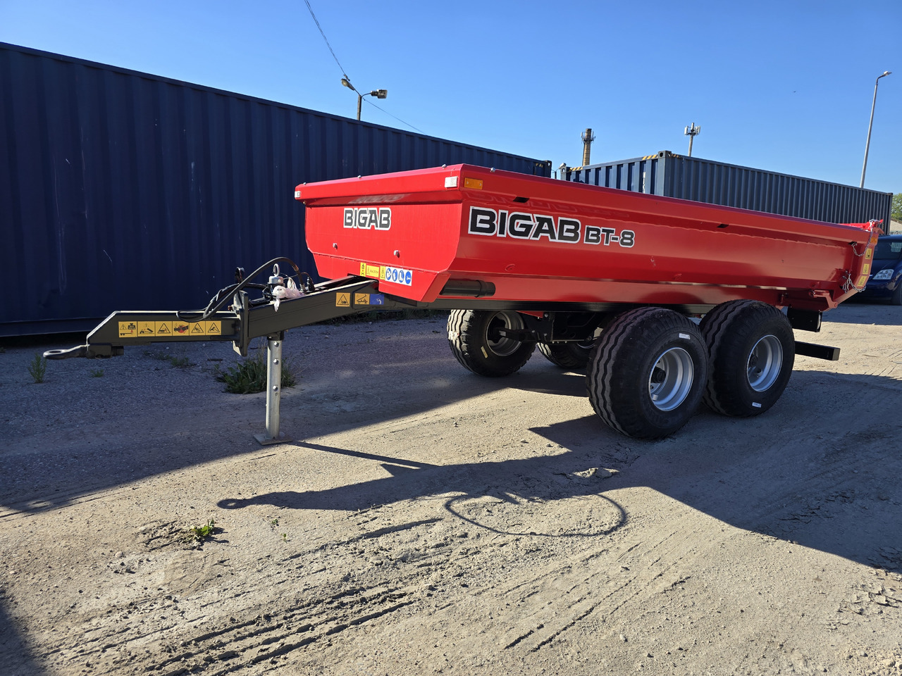 BIGAB BT-8 HARDOX - قلابة مقطورة الزراعية: صور 3 BIGAB BT-8 HARDOX - قلابة مقطورة الزراعية: صور 3