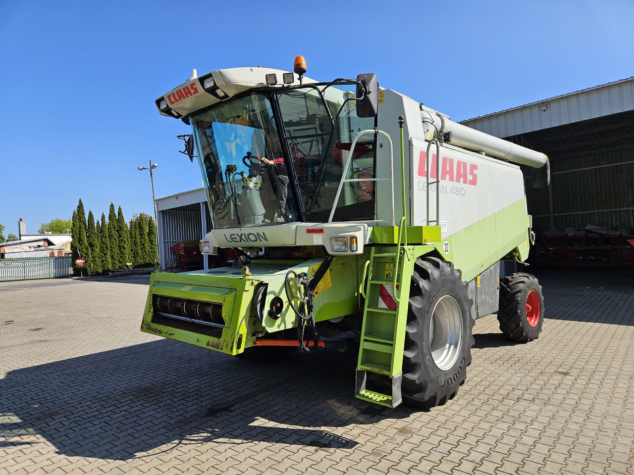 Claas Lexion 480 - حصادة شاملة: صور 2 Claas Lexion 480 - حصادة شاملة: صور 2