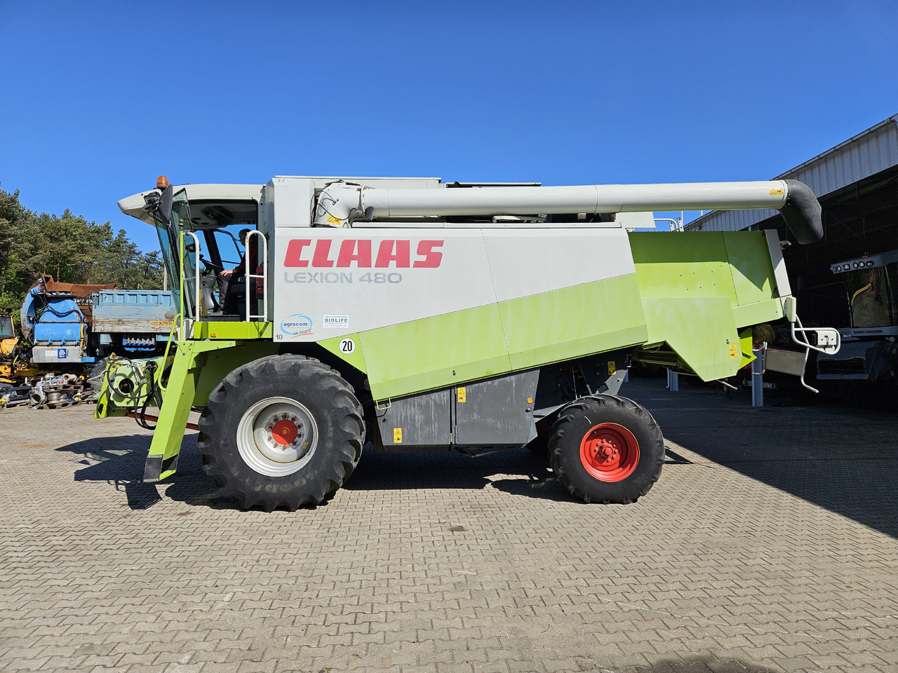Claas Lexion 480 - حصادة شاملة: صور 3 Claas Lexion 480 - حصادة شاملة: صور 3