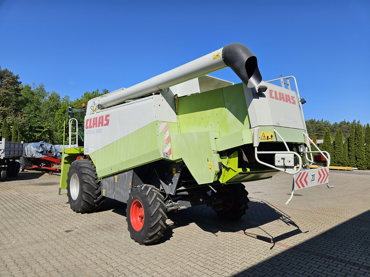 Claas Lexion 480 - حصادة شاملة: صور 3 Claas Lexion 480 - حصادة شاملة: صور 3