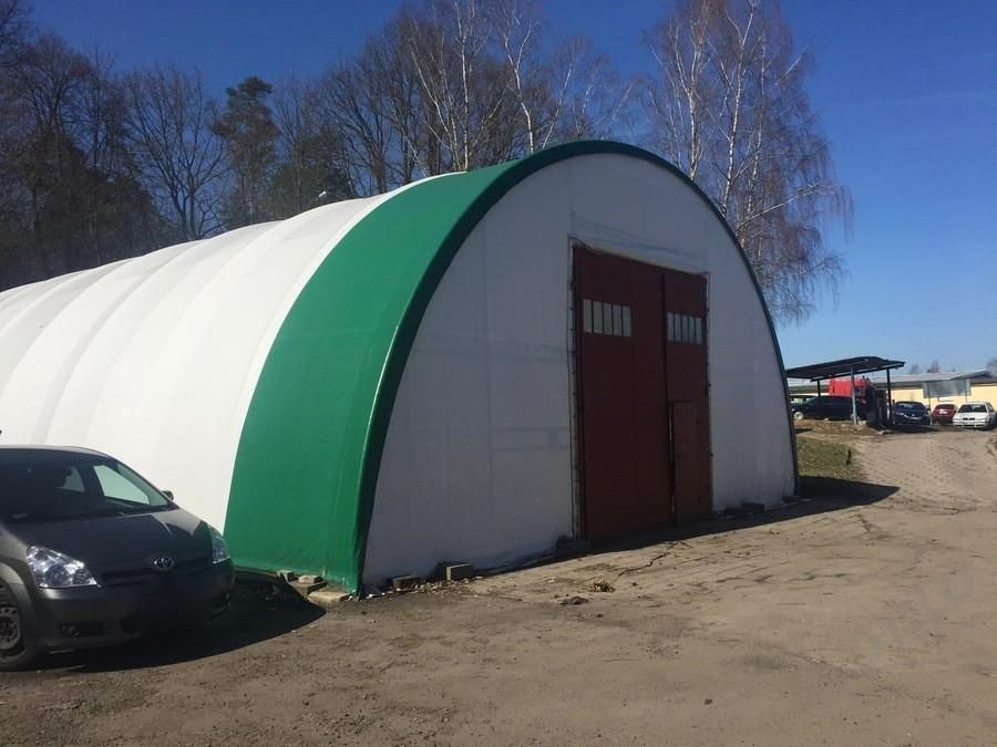 Hala Namiotowa Łukowa 19.81 m x 9.14 m x 4.5 m - الأدوات والمعدات: صور 1 Hala Namiotowa Łukowa 19.81 m x 9.14 m x 4.5 m - الأدوات والمعدات: صور 1