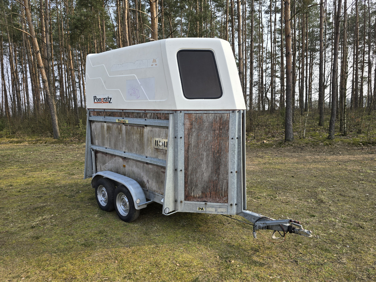 PONGRATZ PA 310 T - شاحنة نقل المواشي مقطورة: صور 1 PONGRATZ PA 310 T - شاحنة نقل المواشي مقطورة: صور 1