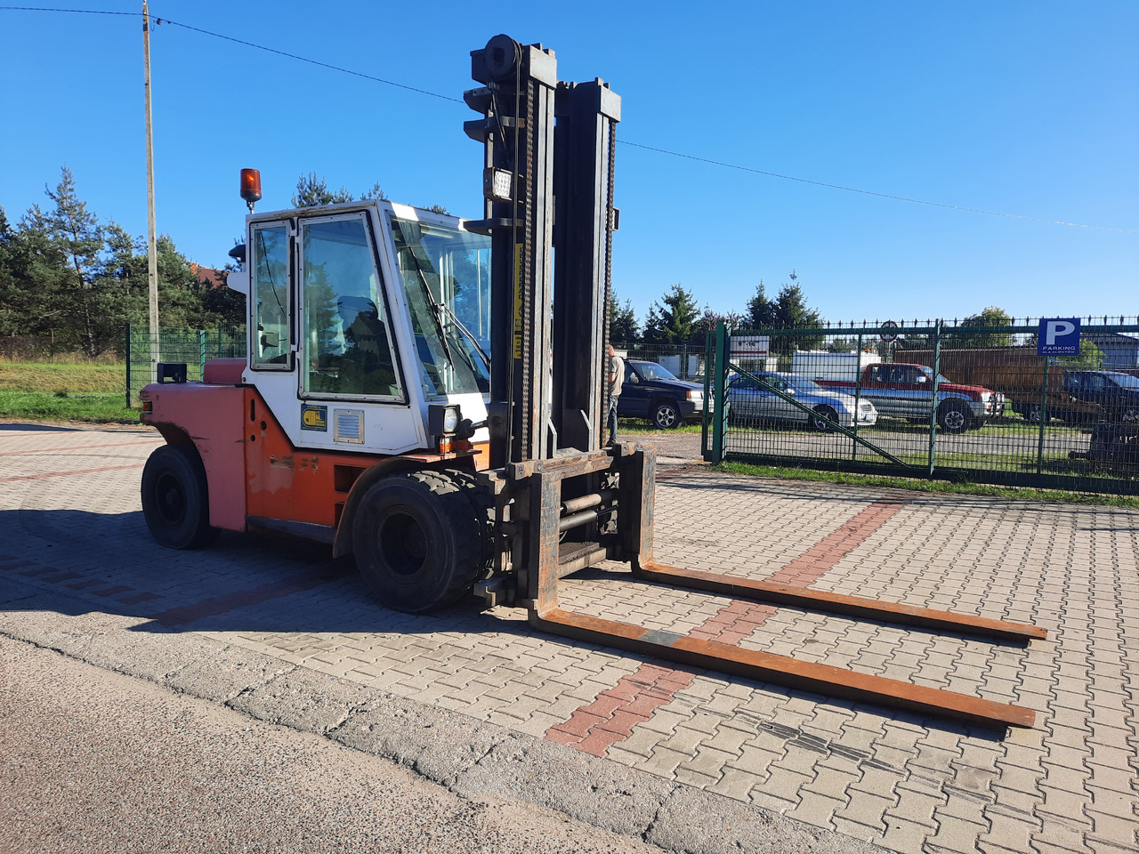 Dantruck 8009 - رافعة شوكية ديزل: صور 2 Dantruck 8009 - رافعة شوكية ديزل: صور 2