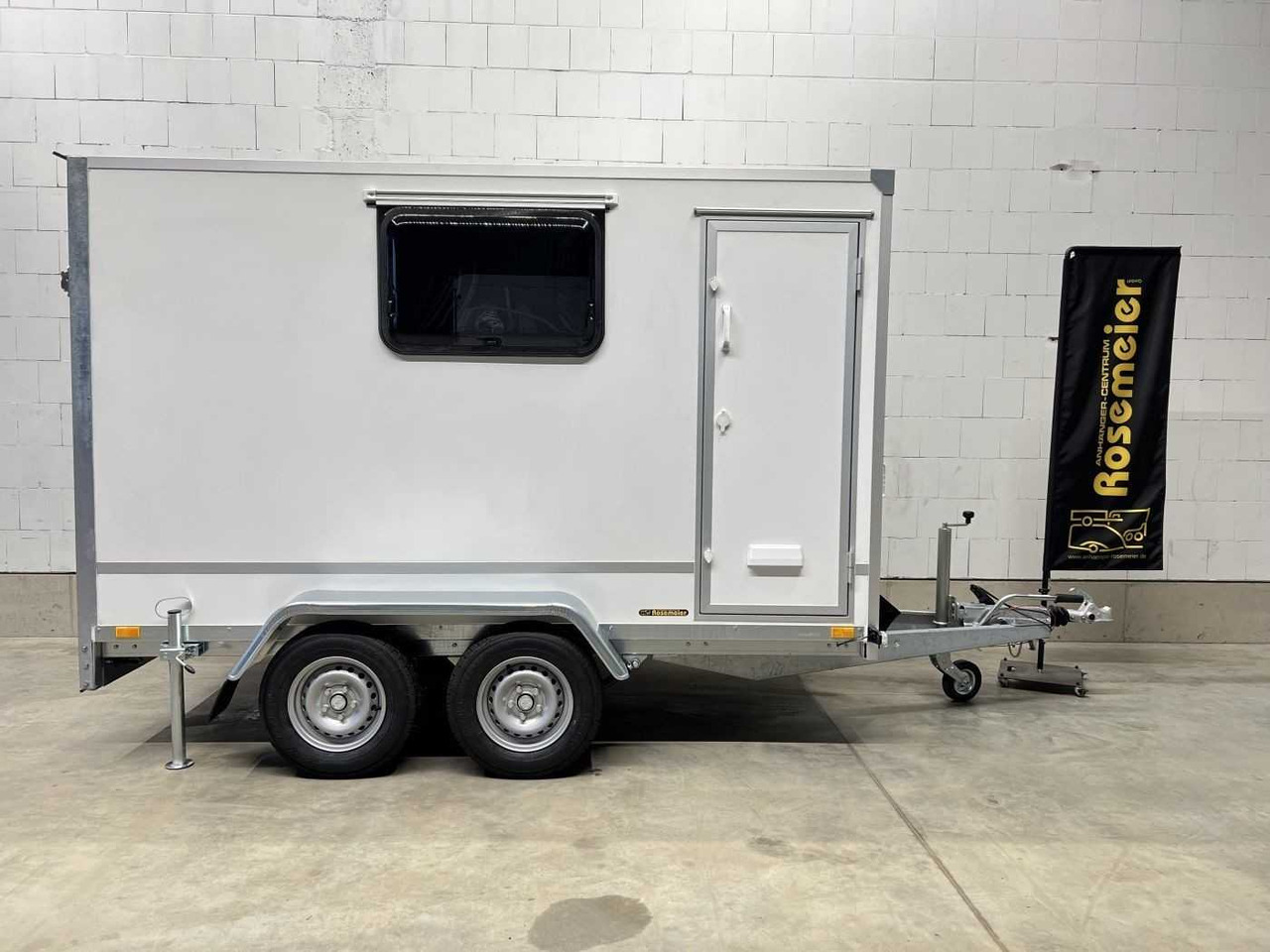 جديد مقطورة دراجة نارية BLYSS F2030HTD Rampe Tür 2 Fenster Kofferanhänger: صور 13