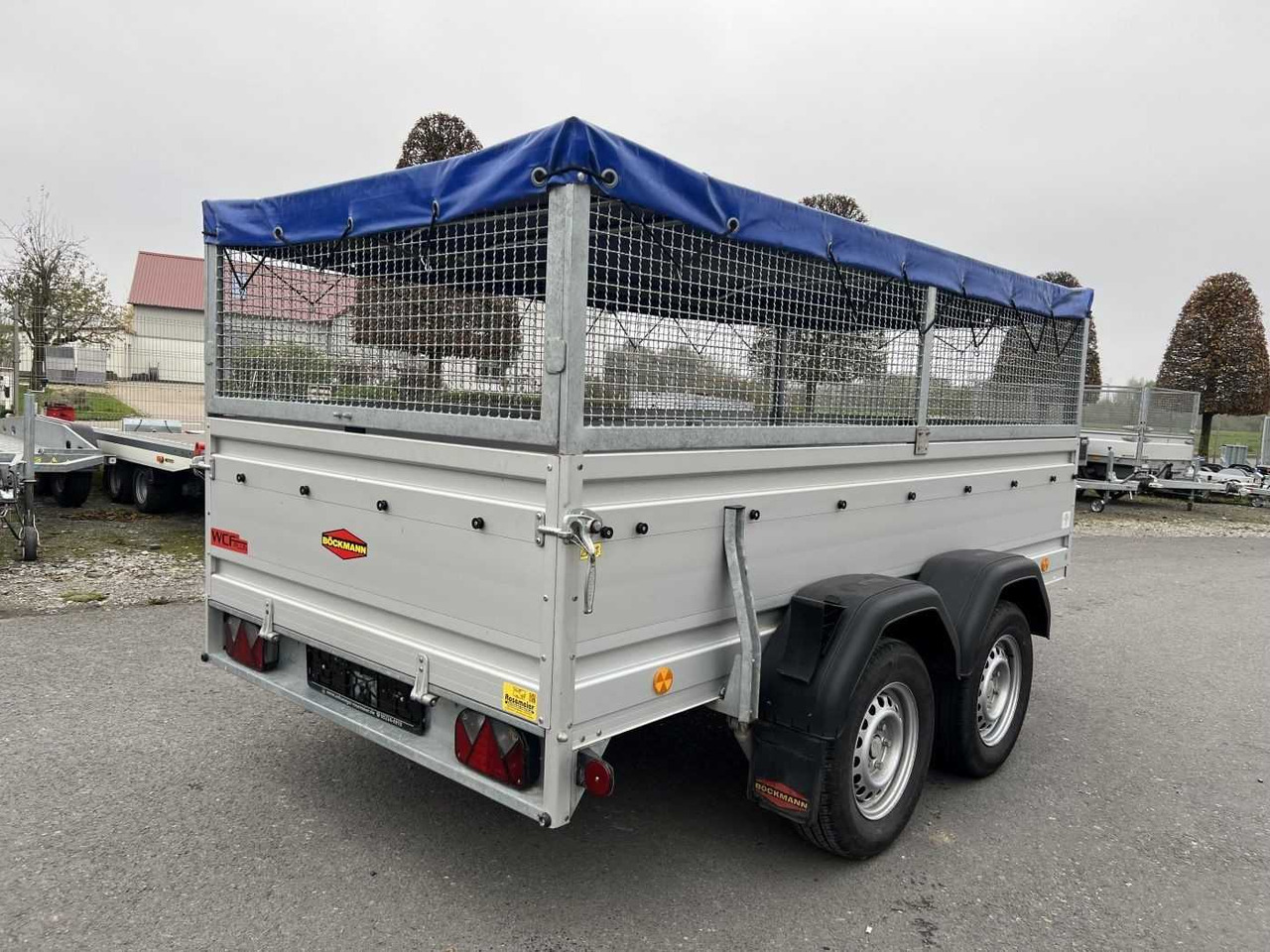 BOECKMANN TL-AL 3015/20 WCF BWE Gitter Kastenanhänger gebr - مقطورات السيارات: صور 2 BOECKMANN TL-AL 3015/20 WCF BWE Gitter Kastenanhänger gebr - مقطورات السيارات: صور 2
