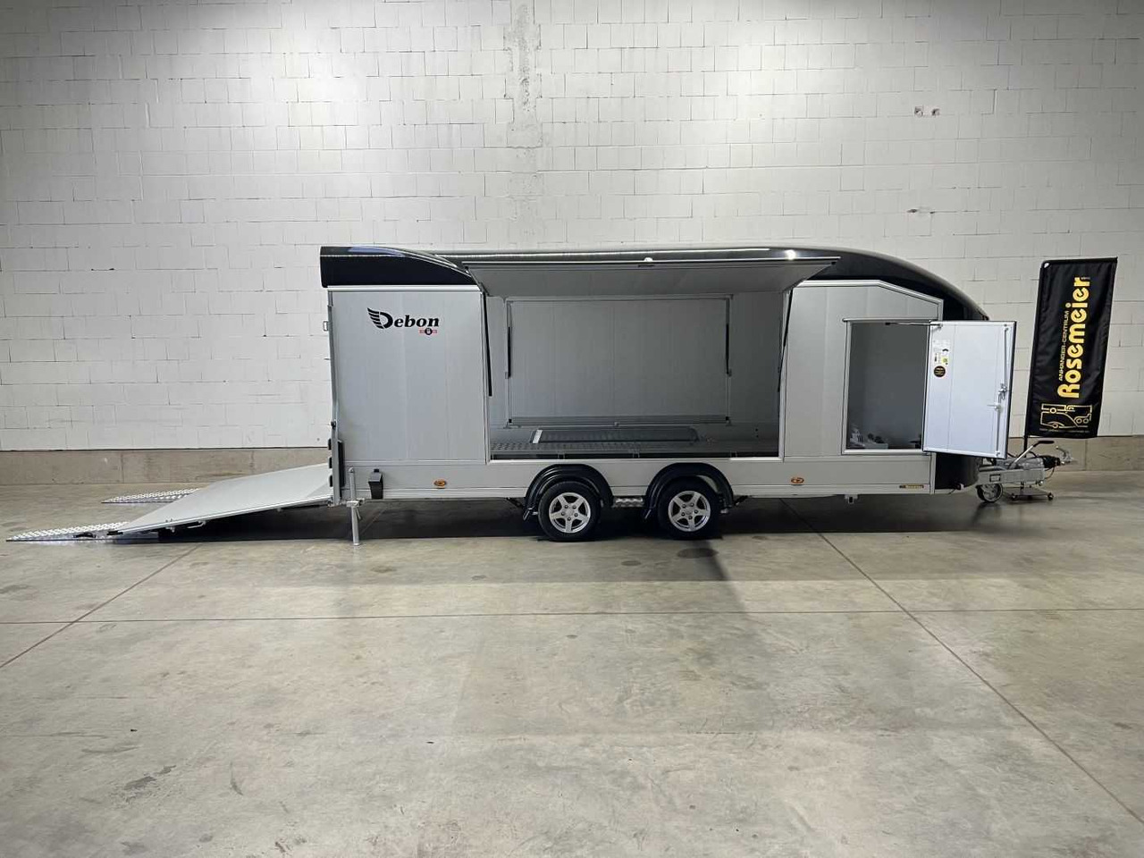 CHEVAL LIBERTE DEBON C2000 Roadster ALF Autotransporter geschlossen - شاحنة نقل سيارات مقطورة: صور 1 CHEVAL LIBERTE DEBON C2000 Roadster ALF Autotransporter geschlossen - شاحنة نقل سيارات مقطورة: صور 1