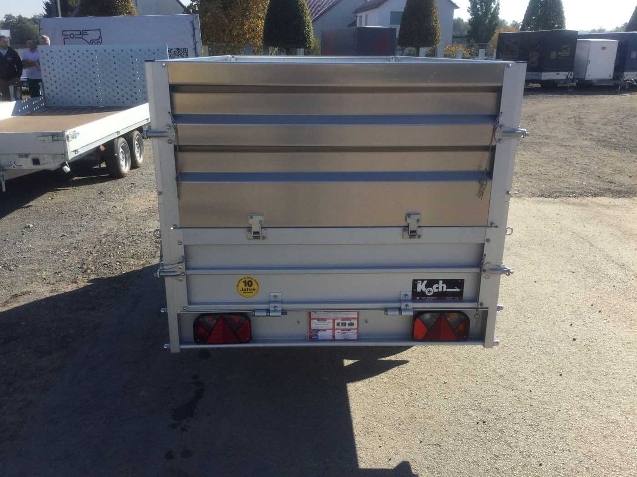 KOCH U4 + Alu-Bordwandaufsatz Kastenanhänger ungebrem - مقطورات السيارات: صور 3 KOCH U4 + Alu-Bordwandaufsatz Kastenanhänger ungebrem - مقطورات السيارات: صور 3