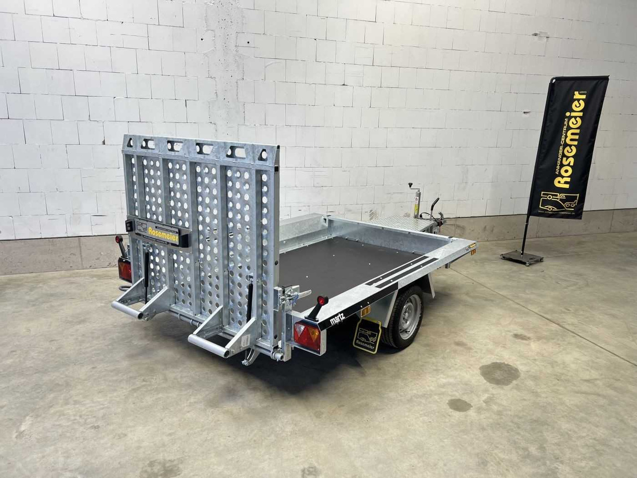 MARTZ BAU-3 260/2 S 1,8T Maschinentransporter - مقطورة لنقل المعدات: صور 4 MARTZ BAU-3 260/2 S 1,8T Maschinentransporter - مقطورة لنقل المعدات: صور 4