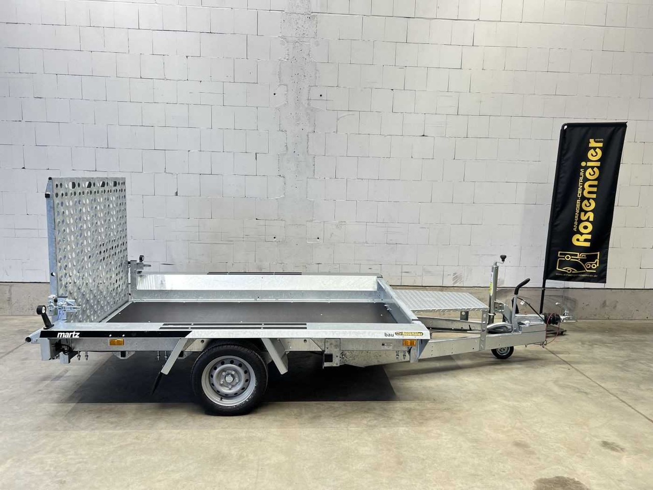 MARTZ BAU-3 260/2 S 1,8T Maschinentransporter - مقطورة لنقل المعدات: صور 2 MARTZ BAU-3 260/2 S 1,8T Maschinentransporter - مقطورة لنقل المعدات: صور 2