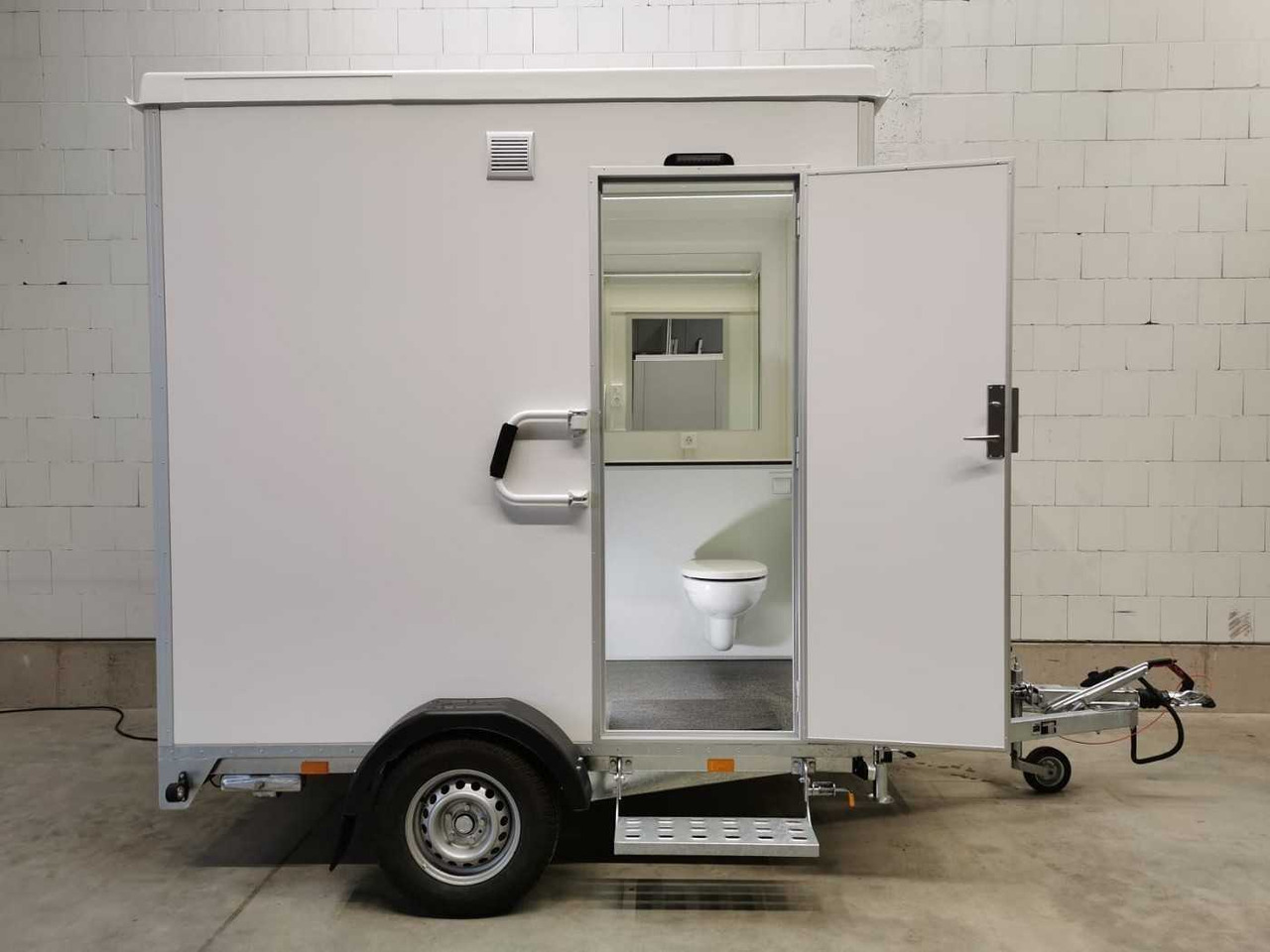 جديد البيت الحاوية, مقطورة ROSEMEIER EW TA-NO Badanhänger mit WC LUX Toilettenanhänger: صور 17