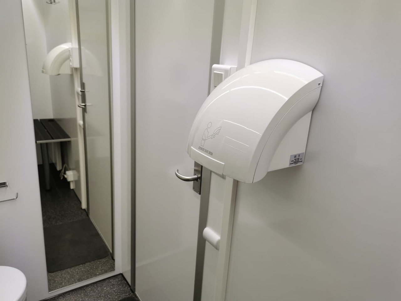 جديد البيت الحاوية, مقطورة ROSEMEIER EW TA-NO Badanhänger mit WC LUX Toilettenanhänger: صور 26