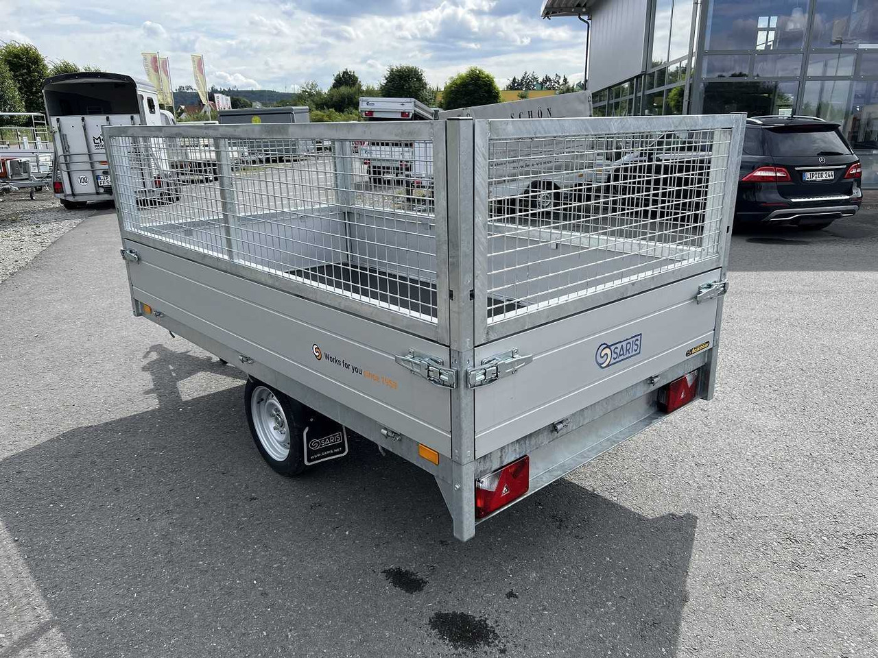 SARIS PL 276 150 1500 1 Gitter Hochlader - مقطورات السيارات: صور 5 SARIS PL 276 150 1500 1 Gitter Hochlader - مقطورات السيارات: صور 5