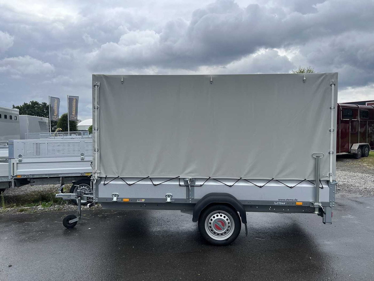 STEMA Rex 30 Plane Kastenanhänger ungebremst - مقطورات السيارات: صور 1 STEMA Rex 30 Plane Kastenanhänger ungebremst - مقطورات السيارات: صور 1