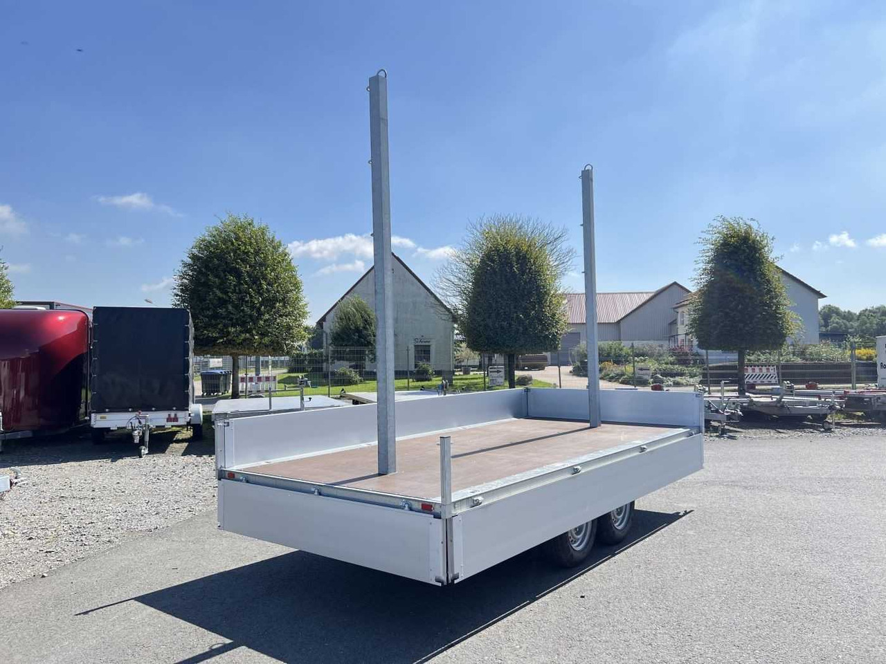 UNSINN ULM 4220-35-14 Langmaterialanhänger - مقطورات مسطحة: صور 4 UNSINN ULM 4220-35-14 Langmaterialanhänger - مقطورات مسطحة: صور 4