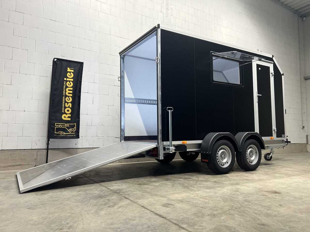 VEZEKO TK B 27.35 Rampe Tür Fen Aero Kofferanhänger - بصندوق مغلق مقطورة: صور 4 VEZEKO TK B 27.35 Rampe Tür Fen Aero Kofferanhänger - بصندوق مغلق مقطورة: صور 4