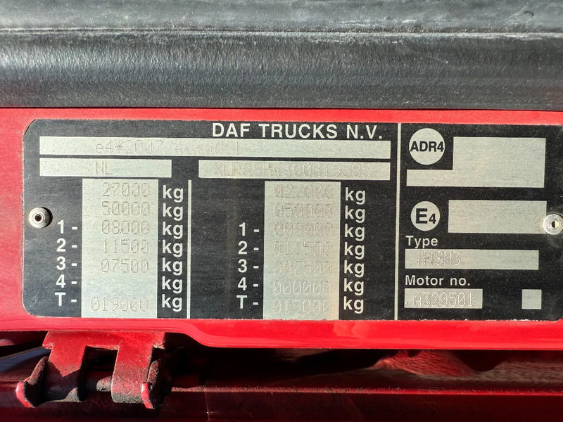 الشاسيه شاحنة DAF XF 480 XF480 6X2 SSC CHASSIS EURO6 HOLLAND TRUCK: صور 10