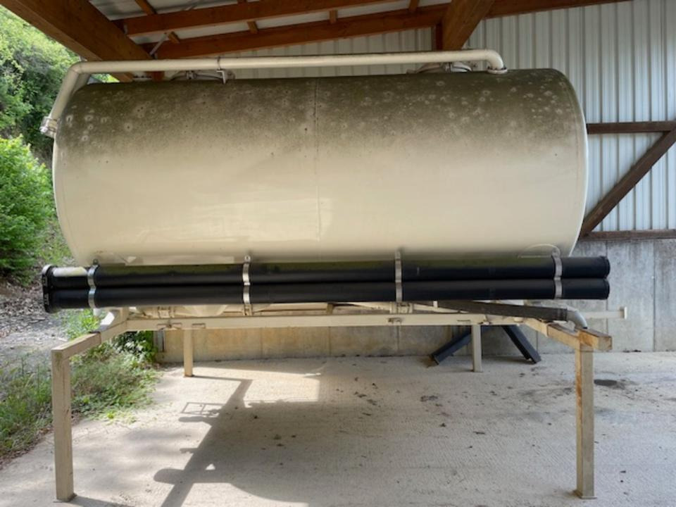 Wechselbrücke mit Silobehälter für den Mehltransport - صهريج حاوية: صور 2 Wechselbrücke mit Silobehälter für den Mehltransport - صهريج حاوية: صور 2