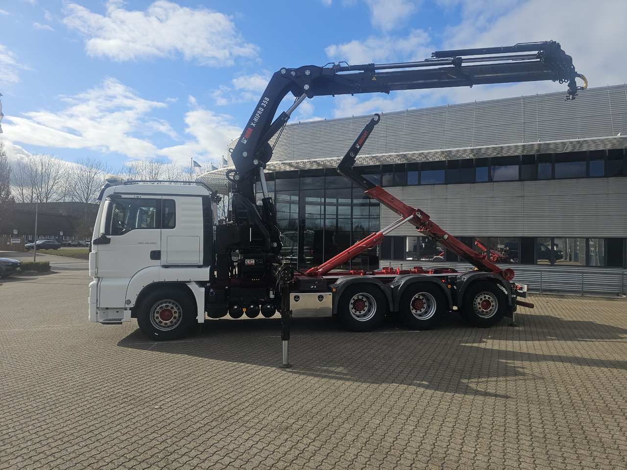 MAN TGS 35.500 - شاحنات الحاويات / جسم علوي قابل للتغيير شاحنة, شاحنة كرين: صور 3 MAN TGS 35.500 - شاحنات الحاويات / جسم علوي قابل للتغيير شاحنة, شاحنة كرين: صور 3