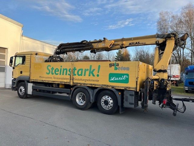 MAN TGS 26.400 Baustoff LKW mit Ladekran Atlas 210.2 MAN TGS 26.400 Baustoff LKW mit Ladekran Atlas 210.2 - شاحنات مسطحة, شاحنة كرين: صور 4 MAN TGS 26.400 Baustoff LKW mit Ladekran Atlas 210.2 MAN TGS 26.400 Baustoff LKW mit Ladekran Atlas 210.2 - شاحنات مسطحة, شاحنة كرين: صور 4
