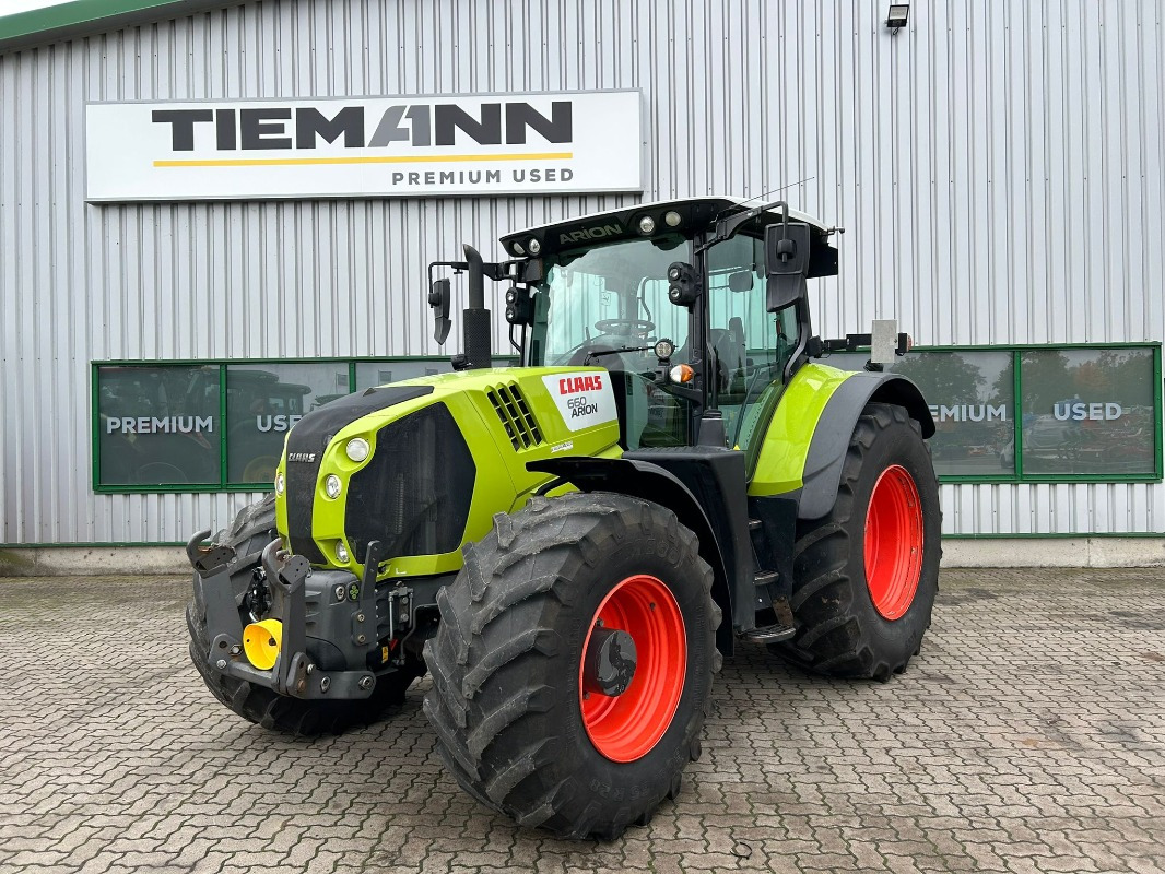 CLAAS Arion 660 - جرار: صور 1 CLAAS Arion 660 - جرار: صور 1