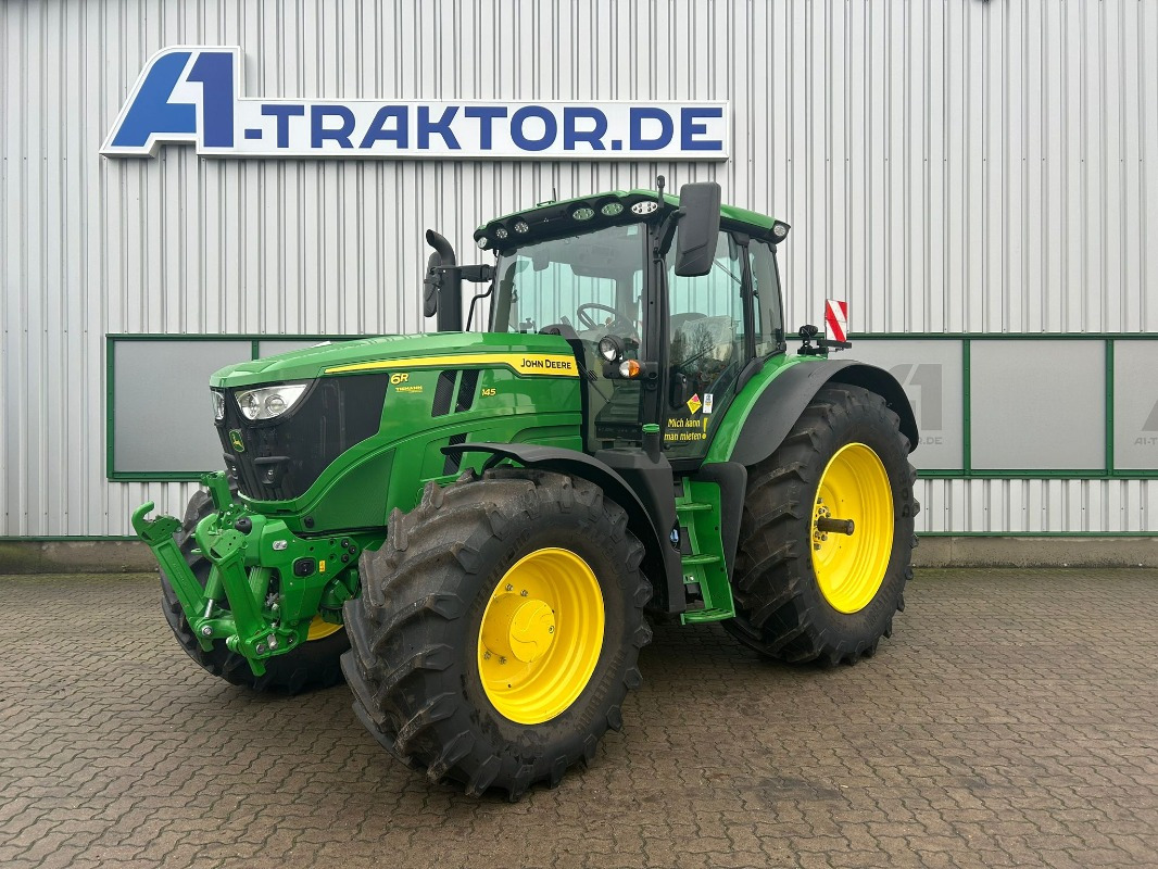 John Deere 6R 145 **MIETRÜCKLÄUFER** - جرار: صور 1 John Deere 6R 145 **MIETRÜCKLÄUFER** - جرار: صور 1