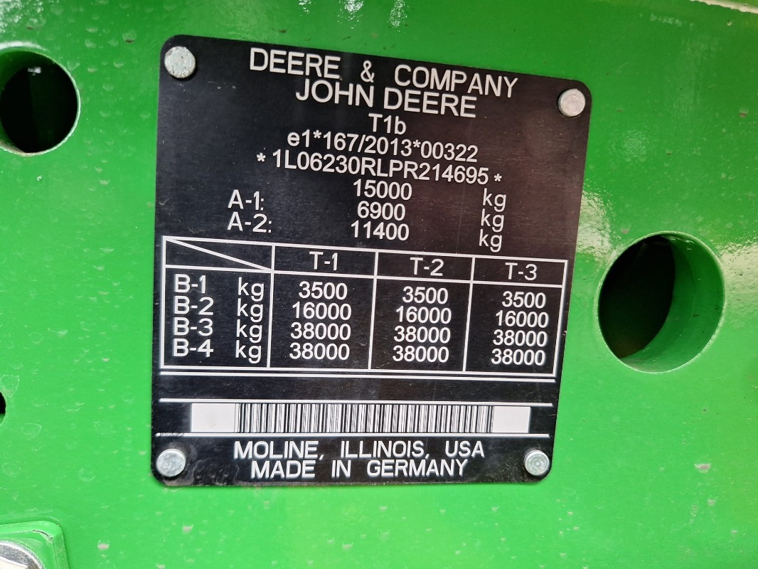 John Deere 6R 230 **MIETRÜCKLÄUFER** - جرار: صور 2 John Deere 6R 230 **MIETRÜCKLÄUFER** - جرار: صور 2