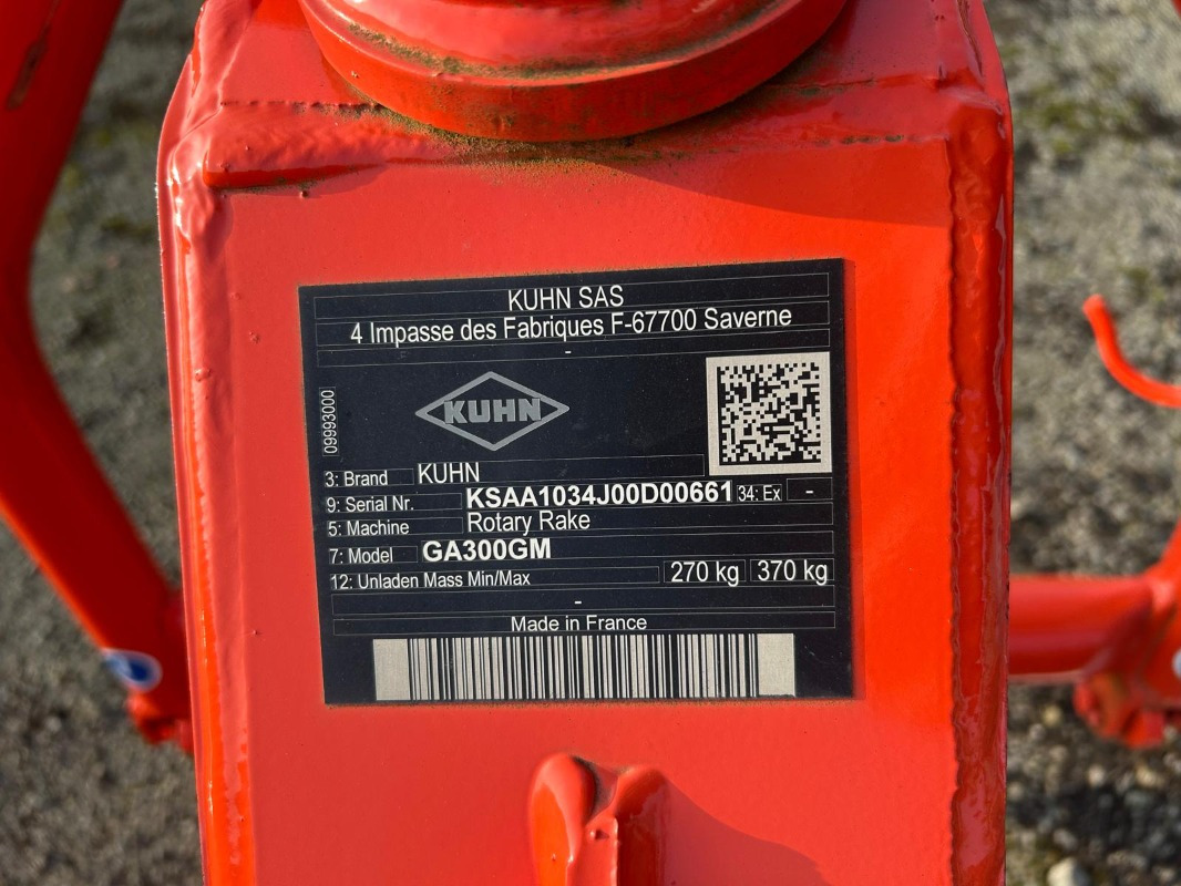 Kuhn GA 300 GM - لمّامَة القش: صور 3 Kuhn GA 300 GM - لمّامَة القش: صور 3