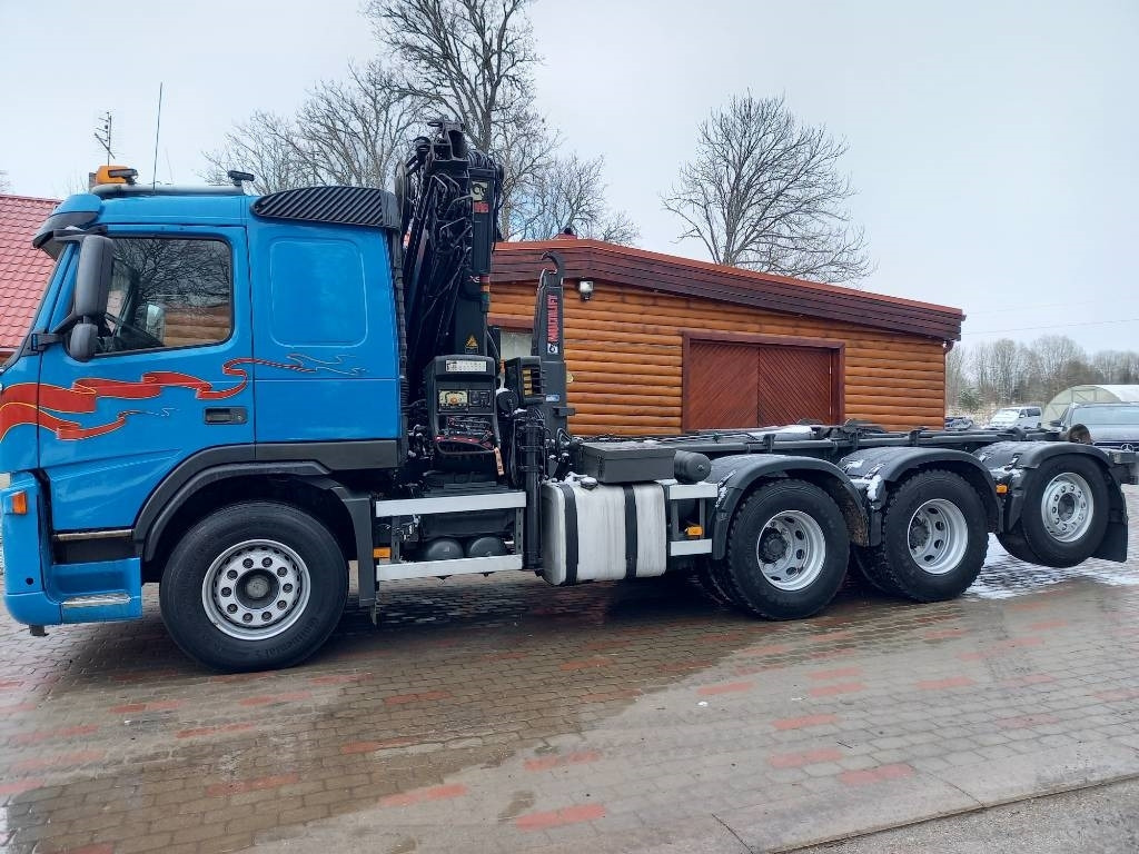 Volvo FM12, 8x4, MULTILIFT+HIAB - شاحنة ذات الخطاف: صور 1 Volvo FM12, 8x4, MULTILIFT+HIAB - شاحنة ذات الخطاف: صور 1