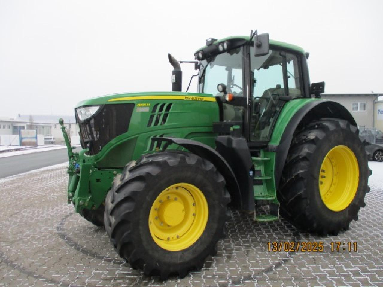 John Deere 6195 M mit SF3000 - جرار: صور 1 John Deere 6195 M mit SF3000 - جرار: صور 1