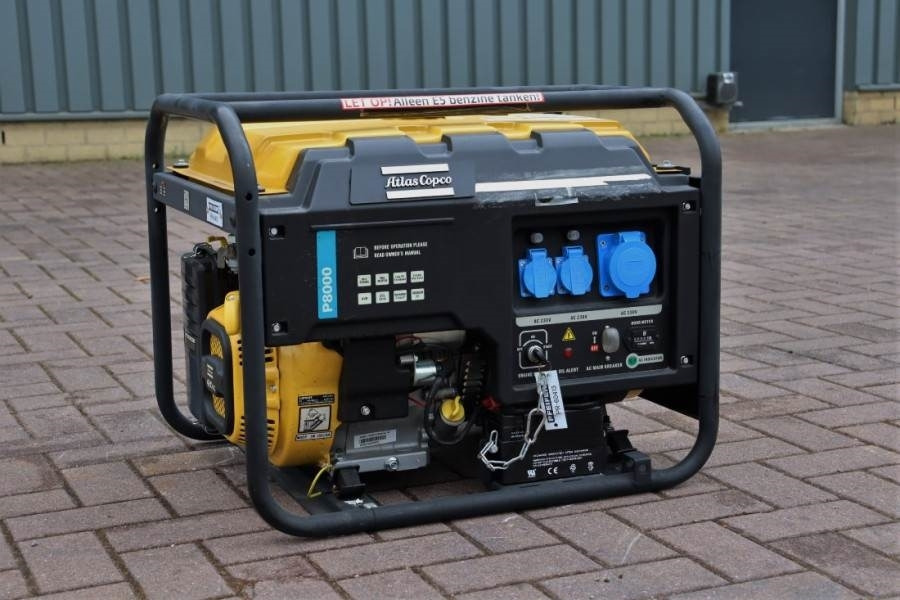 Atlas Copco P8000 Valid inspection, *Guarantee! Gasoline, 6.5 - مجموعة المولدات: صور 1 Atlas Copco P8000 Valid inspection, *Guarantee! Gasoline, 6.5 - مجموعة المولدات: صور 1