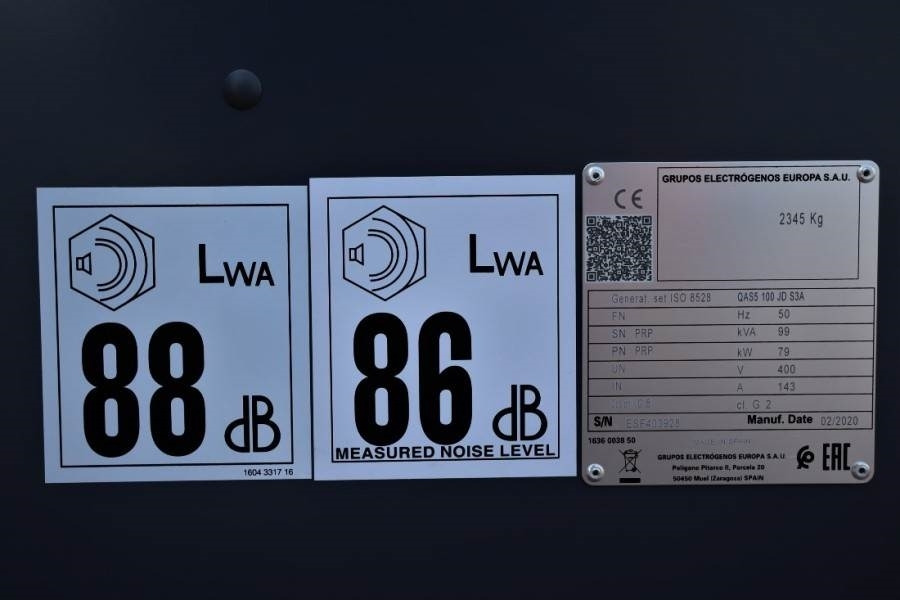 Atlas Copco QAS5 100 JD S3A Valid inspection, *Guarantee! Die - مجموعة المولدات: صور 5 Atlas Copco QAS5 100 JD S3A Valid inspection, *Guarantee! Die - مجموعة المولدات: صور 5