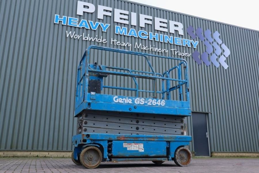 Genie GS2646 Electric, Working Height 9.80m, Capacity 45 - رافعات مقصية: صور 1 Genie GS2646 Electric, Working Height 9.80m, Capacity 45 - رافعات مقصية: صور 1