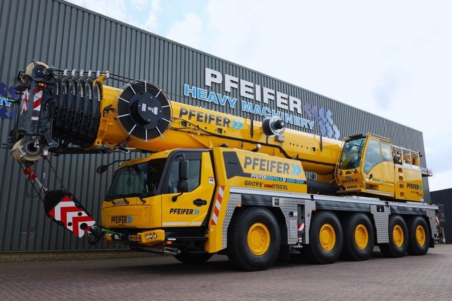Grove GMK5150XL Available For Rent, Dutch Registration, - رافعة لجميع التضاريس: صور 1 Grove GMK5150XL Available For Rent, Dutch Registration, - رافعة لجميع التضاريس: صور 1