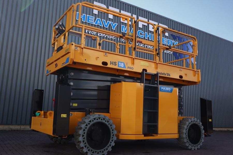 Haulotte HS18EPRO Full Electric 4x4 Drive, Versatile Use: O - رافعات مقصية: صور 1 Haulotte HS18EPRO Full Electric 4x4 Drive, Versatile Use: O - رافعات مقصية: صور 1