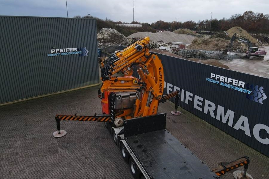 رافعة لجميع التضاريس Volvo FH12 With Cormach 135t/m Crane Volvo FH12 10x4 Wit: صور 17