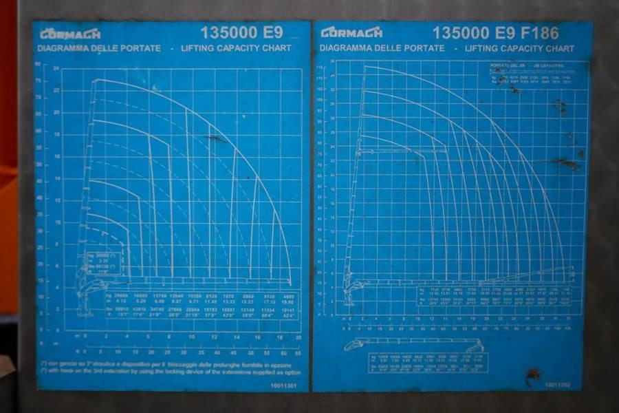 رافعة لجميع التضاريس Volvo FH12 With Cormach 135t/m Crane Volvo FH12 10x4 Wit: صور 12