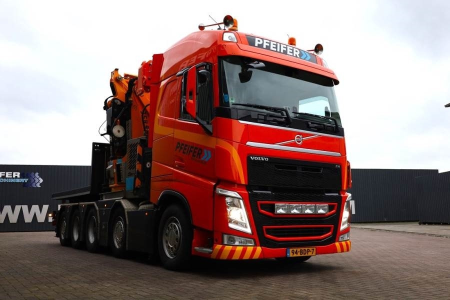 رافعة لجميع التضاريس Volvo FH12 With Cormach 135t/m Crane Volvo FH12 10x4 Wit: صور 8