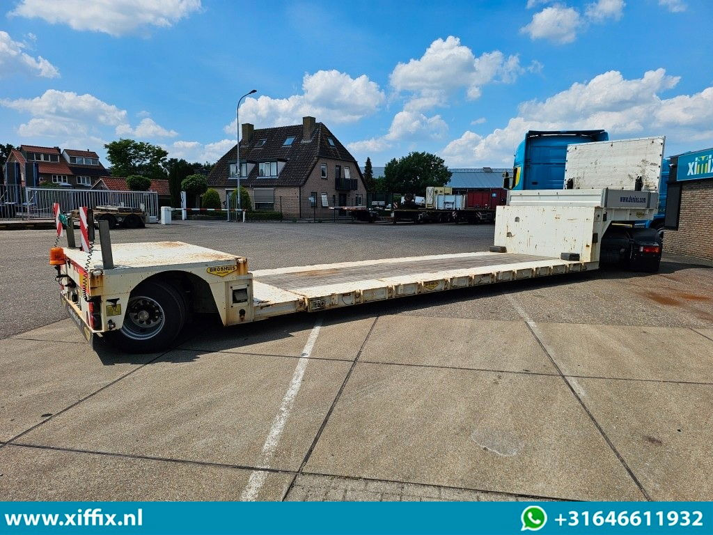 Broshuis 1-ass. Uitschuifbare dieplader / SL as / 1x gestuurd - عربة مسطحة منخفضة نصف مقطورة: صور 4 Broshuis 1-ass. Uitschuifbare dieplader / SL as / 1x gestuurd - عربة مسطحة منخفضة نصف مقطورة: صور 4