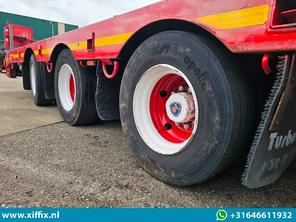 Broshuis 3-ass. Uitschuifbare semi dieplader / Naloop gestuurd - عربة مسطحة منخفضة نصف مقطورة: صور 5 Broshuis 3-ass. Uitschuifbare semi dieplader / Naloop gestuurd - عربة مسطحة منخفضة نصف مقطورة: صور 5