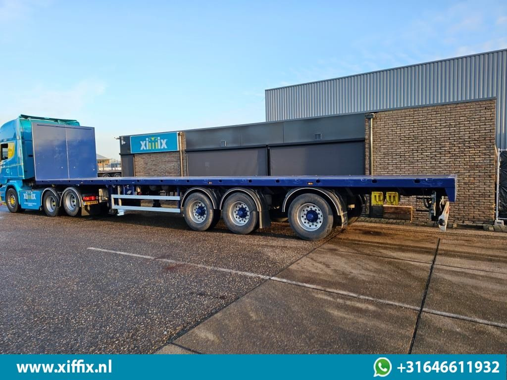 نصف مقطورة مسطحة Doll 3-ass. Vlakke uitschuifbare oplegger / Naloop gestuurd / 14091: صور 8