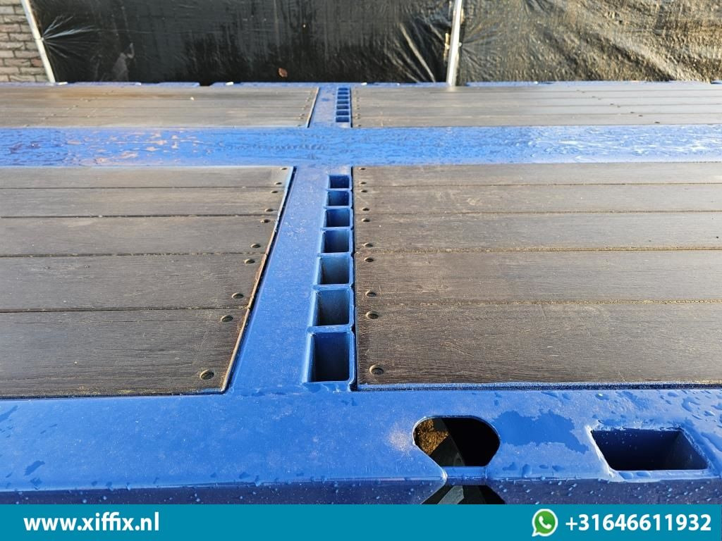 نصف مقطورة مسطحة Doll 3-ass. Vlakke uitschuifbare oplegger / Naloop gestuurd / 14091: صور 9