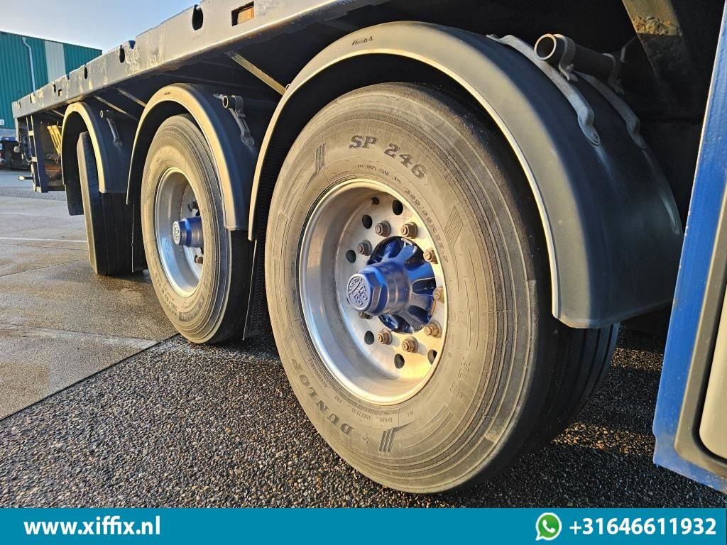 نصف مقطورة مسطحة Doll 3-ass. Vlakke uitschuifbare oplegger / Naloop gestuurd / 14091: صور 7